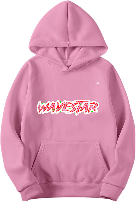 Pink Wavestar Hoodie